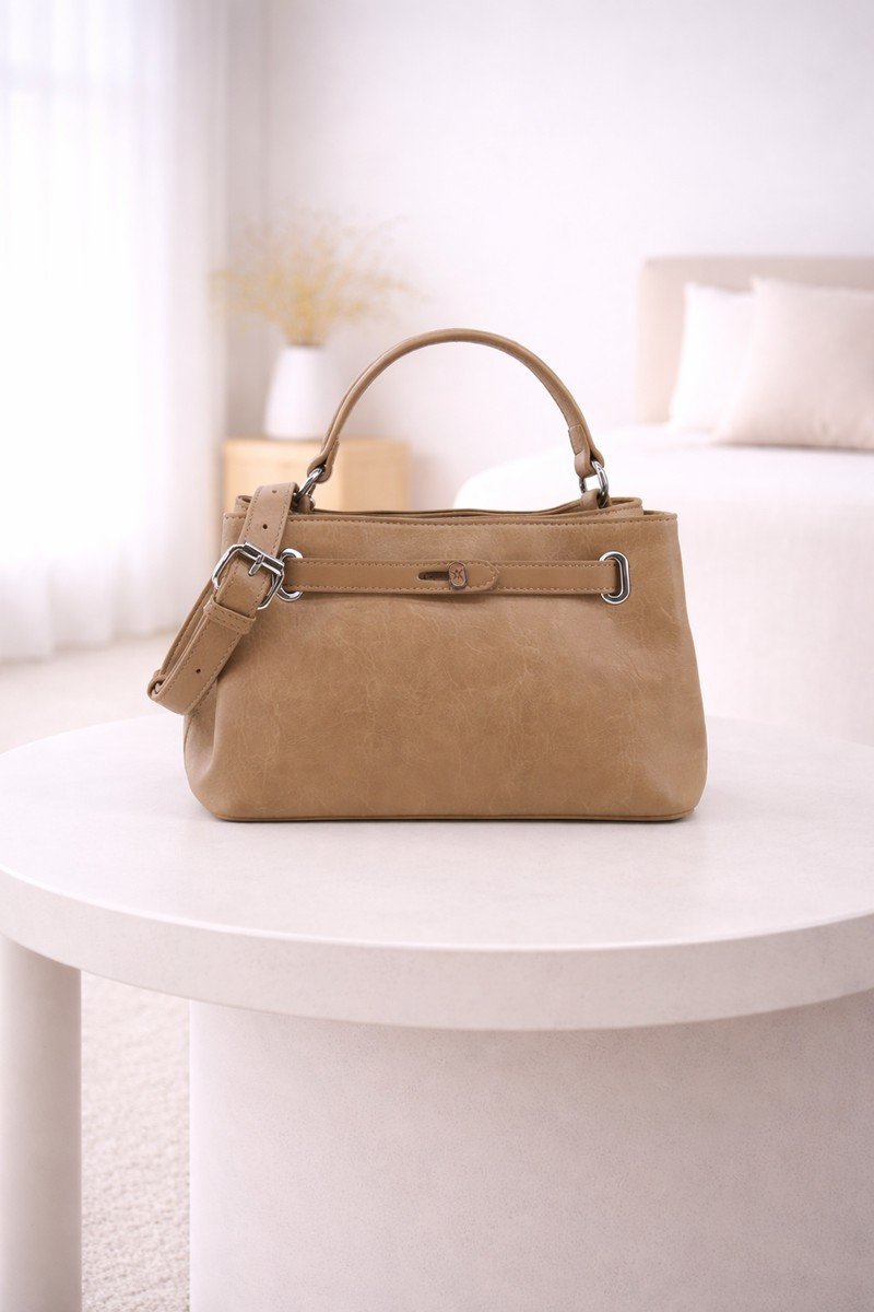 Cartera Aria Camel